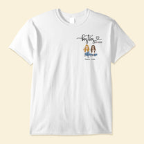 Besties Est Sisters Est Friends Forever - Personalized Shirt