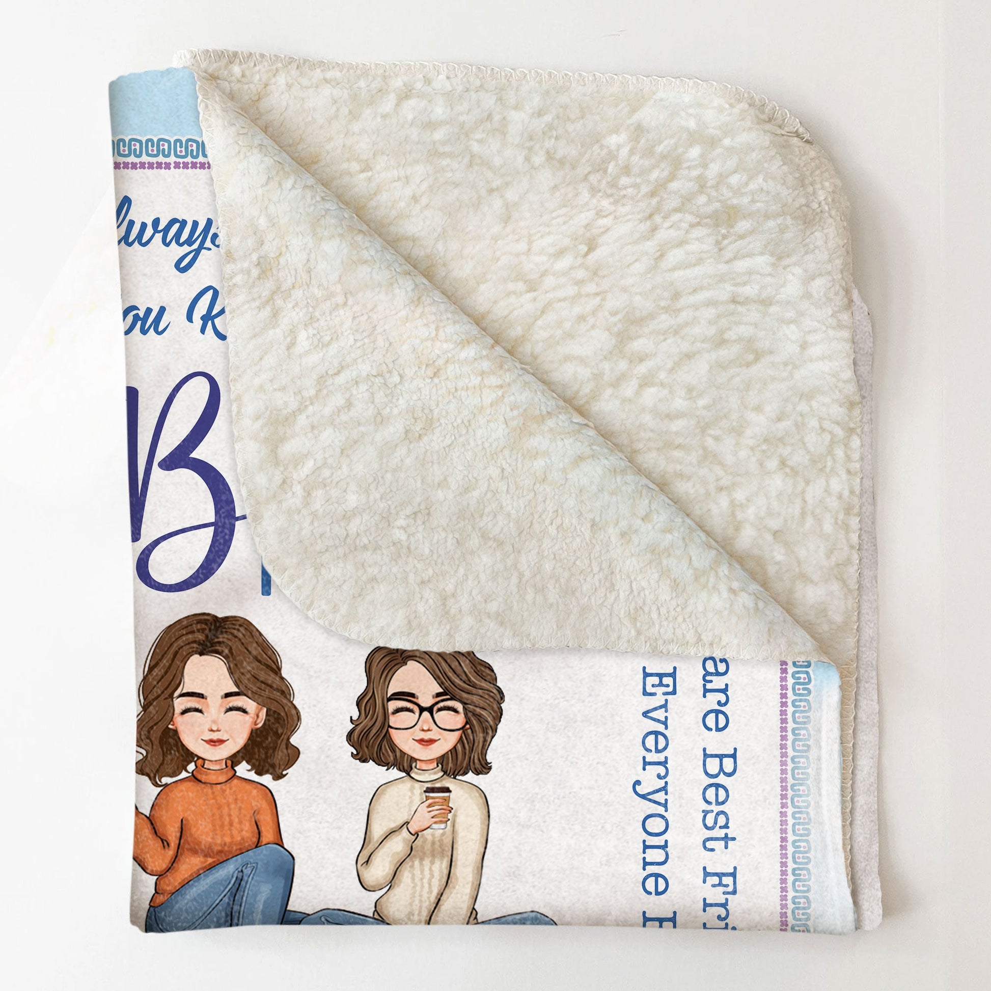 Besties Forever - Personalized Blanket