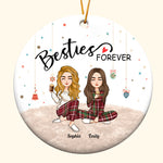 Besties Forever - Personalized Friends Ornament