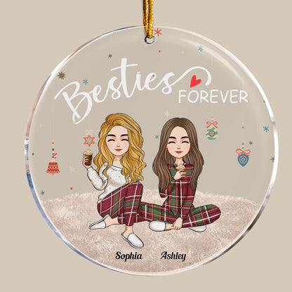 Besties Forever - Personalized Friends Ornament