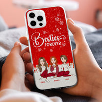 Besties Forever - Personalized Clear Phone Case