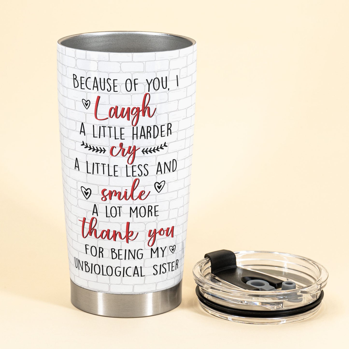 Besties Forever - Personalized Tumbler Cup - Birthday, Loving Gift For Besties, Best Friends, Bff