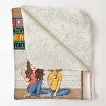 Besties Forever You Are My Person - Personalized Friend Blanket