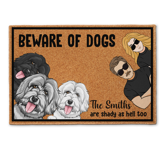 Beware Of Pets- Personalized Doormat