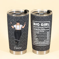 Big Girl - Personalized Tumbler Cup - Gift For Gymer - Big Girl Fitness-Macorner