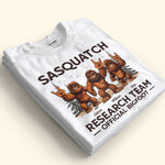Bigfoot Research Team Retro Vintage Sasquatch - Personalized Shirt