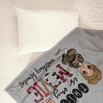 This Is My Movie Watching Blanket - Personalized Blanket - Birthday Gift For Her, Girl, Woman