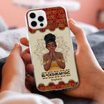 Black Girl Magic - Personalized Clear Phone Case