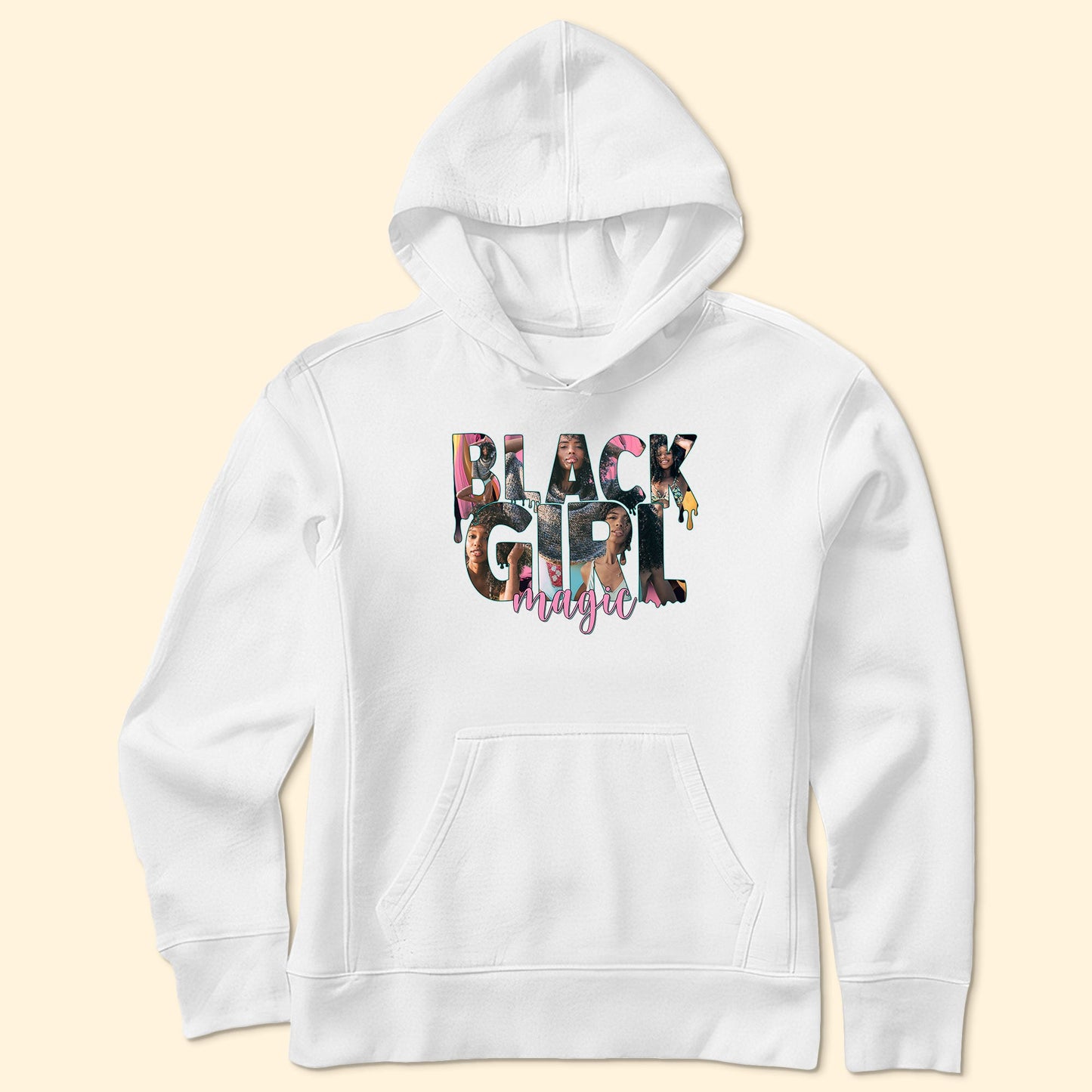 Black Girl Magic - Personalized Photo Shirt