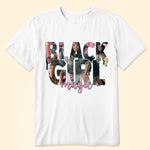 Black Girl Magic - Personalized Photo Shirt