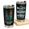 Black Nurses Matter - Personalized Tumbler Cup