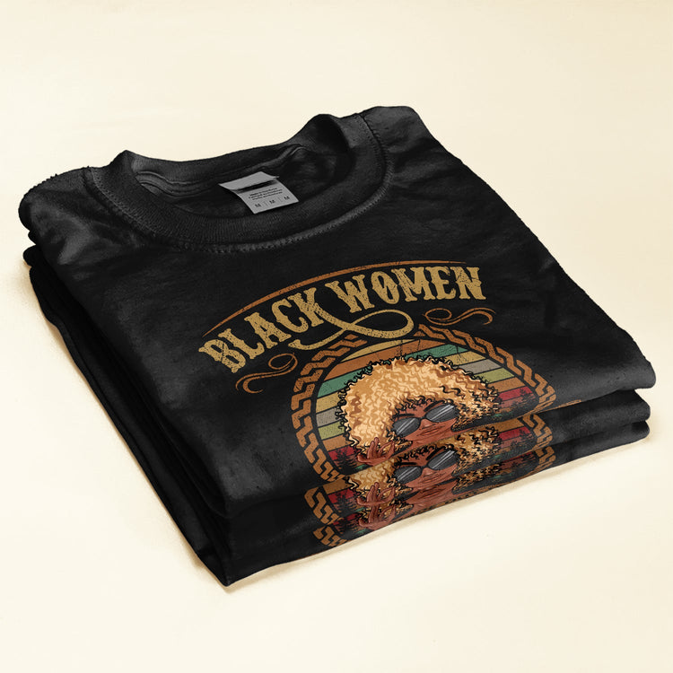 Black Woman Are Made Out Of Brown Sugar - Personalized Shirt - Gift For Black Woman