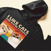 I Like Cats And Dogs And Maybe 3 People - Personalized Shirt