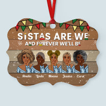 Blackgirlmagic - Personalized Aluminum Ornament - Christmas Gift For Sistas, Black Women