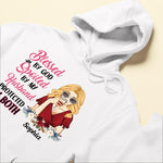 Blessed By God , Spoiled By My Husband - Personalized Shirt - Anniversary, Valentine's Day Gift For Wife