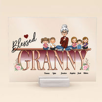 Blessed Grandma - Personalized Acrylic Plaque