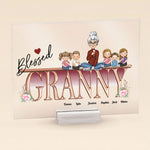 Blessed Grandma - Personalized Acrylic Plaque