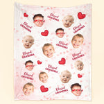 Blessed Grandma - Personalized Blanket - Christmas, New Year Gift For Grandma, Nana, Mimi, Gigi