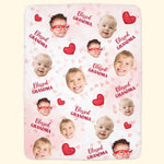 Blessed Grandma - Personalized Blanket - Christmas, New Year Gift For Grandma, Nana, Mimi, Gigi