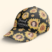 Blessed Grandma - Personalized Photo Classic Cap