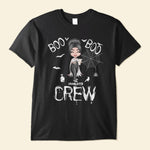 Boo Boo Crew - Personalized Shirt - Halloween  Gift For Doctor & Nurse - Cartoon Nurse