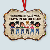 Book Club Besties - Personalized Aluminum Ornament - Christmas Gift For Book Lovers, Book Club MembersBook Club Besties - Personalized Aluminum Ornament - Christmas Gift For Book Lovers, Book Club Members