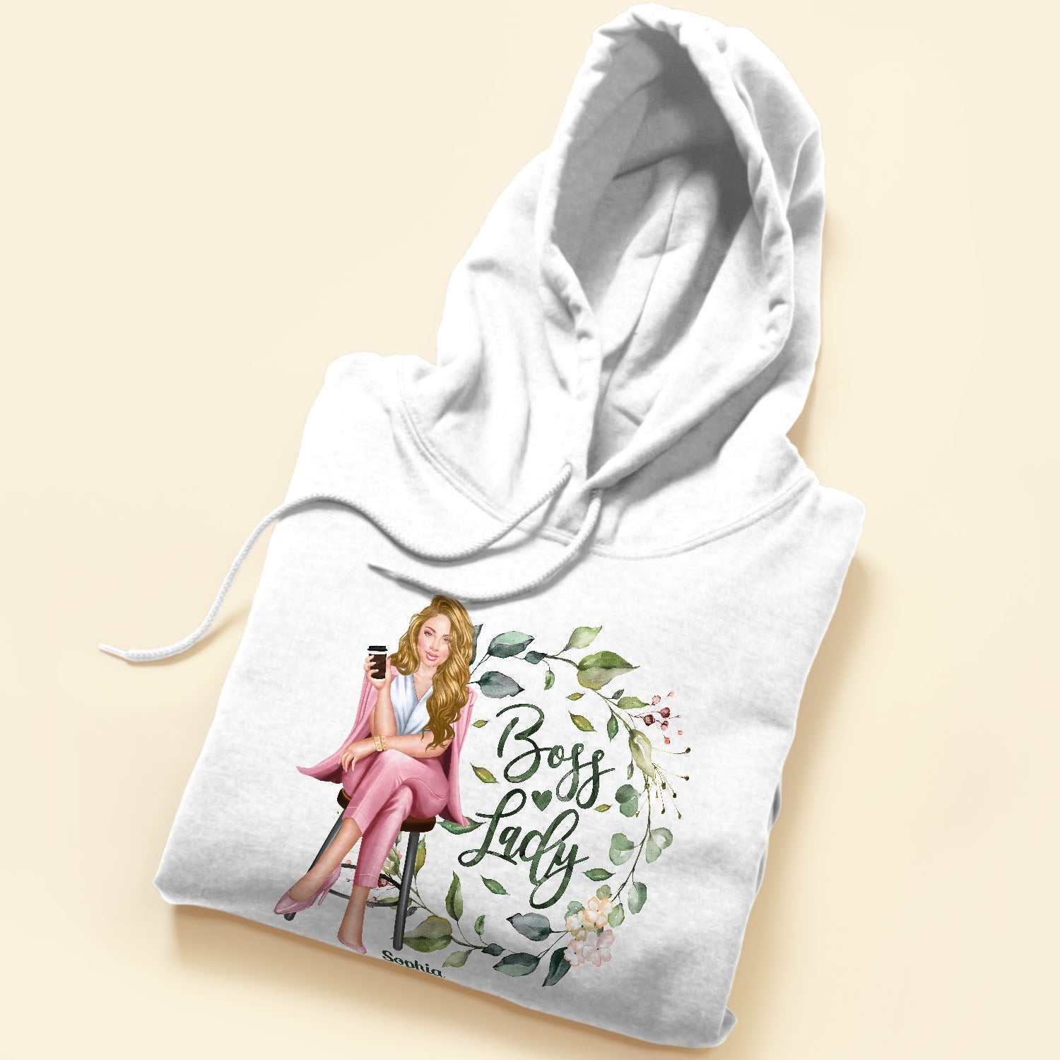Boss Lady - Personalized Shirt - Birthday Gift Motivational Gift For Woman, Wife, Boss