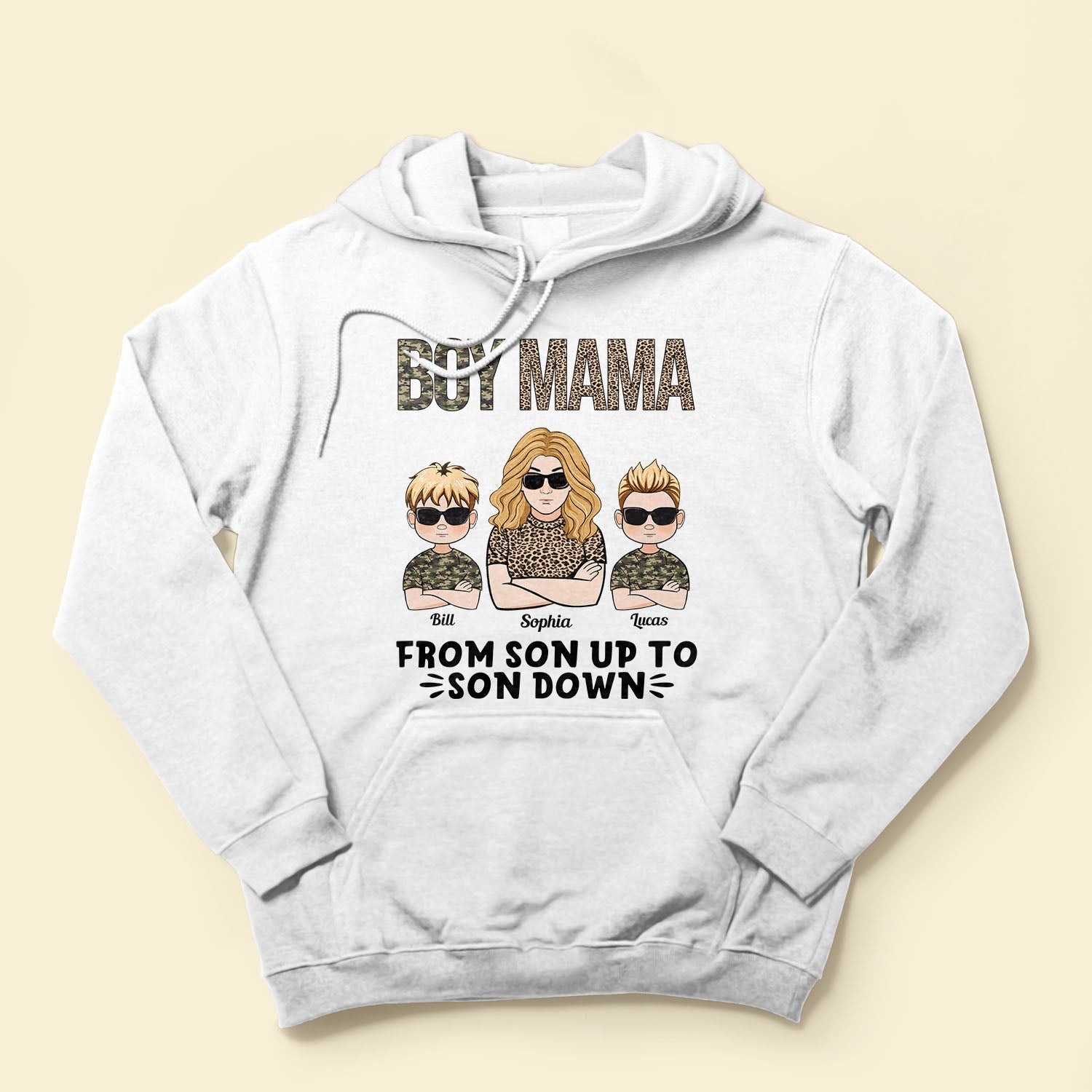 Boy Mom From Son Up to Son Down - Funny New Mama Gift - Happy Mothers day - Funny  New Mom Gifts - Long Sleeve T-Shirt