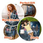 Brother Sister - Pretend This Is A Hug From Me  - Personalized Blanket - Christmas, New Year Gift For Sisters, Brothers, Sibling 