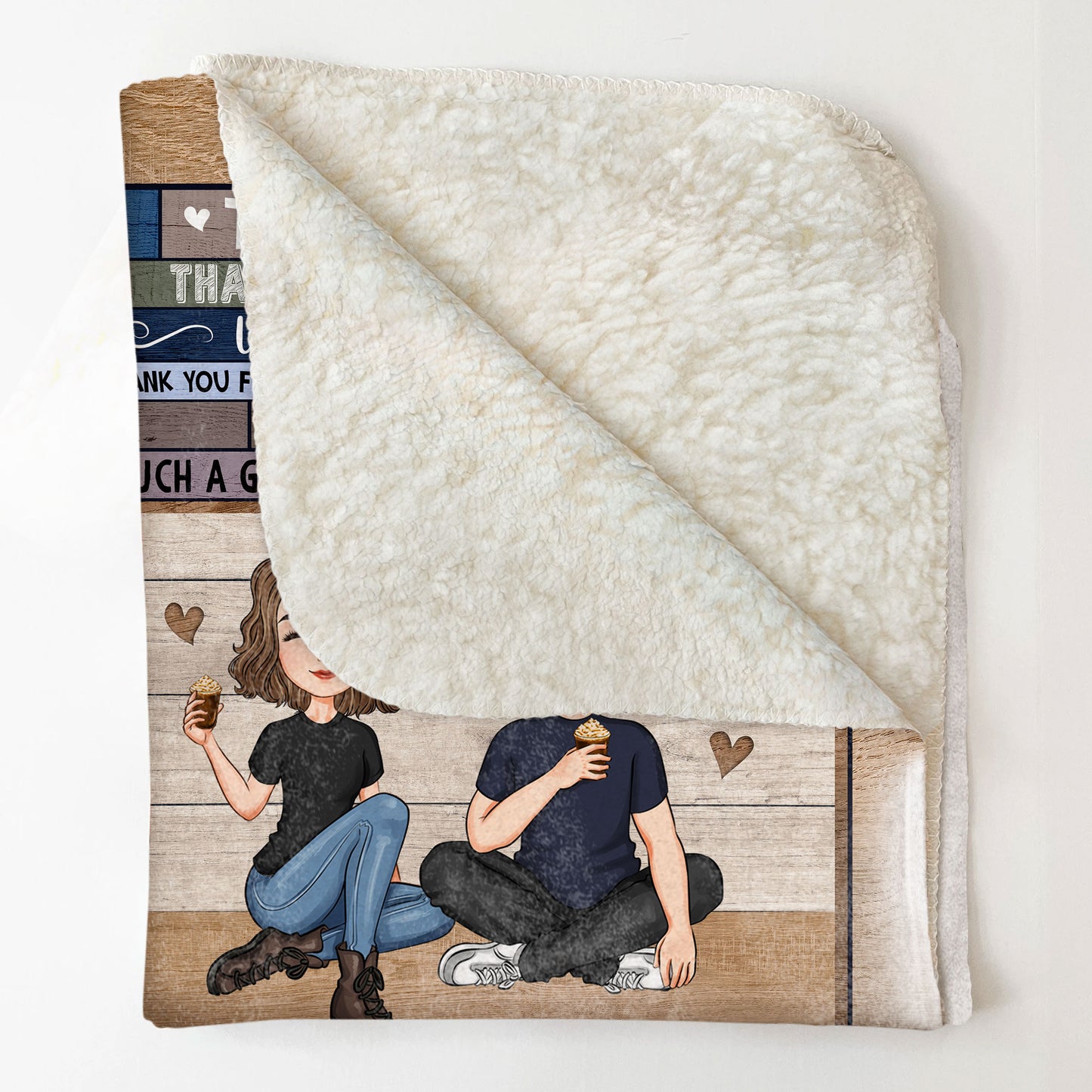 Brother - Thank You For Being You  - Personalized Blanket