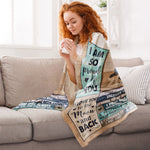 Brother - Thank You For Being You  - Personalized Blanket