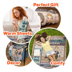 Brother - Thank You For Being You  - Personalized Blanket
