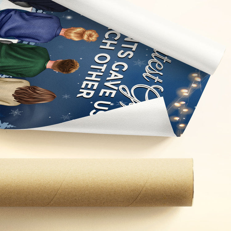The Love Of Brothers & Sisters Is Forever - Personalized Poster - Christmas Gift For Siblings, Brothers & Sisters