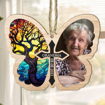 Butterfly Memorial  - Personalized Suncatcher Ornament