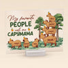 Call Me Capymama - Personalized Acrylic Plaque