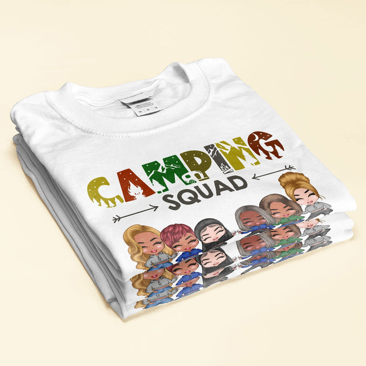 Camping Squad Making Memories - Personalized Shirt - Gift For Camping Lovers