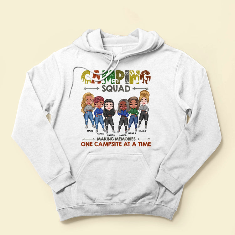 Camping Squad Making Memories - Personalized Shirt - Gift For Camping Lovers