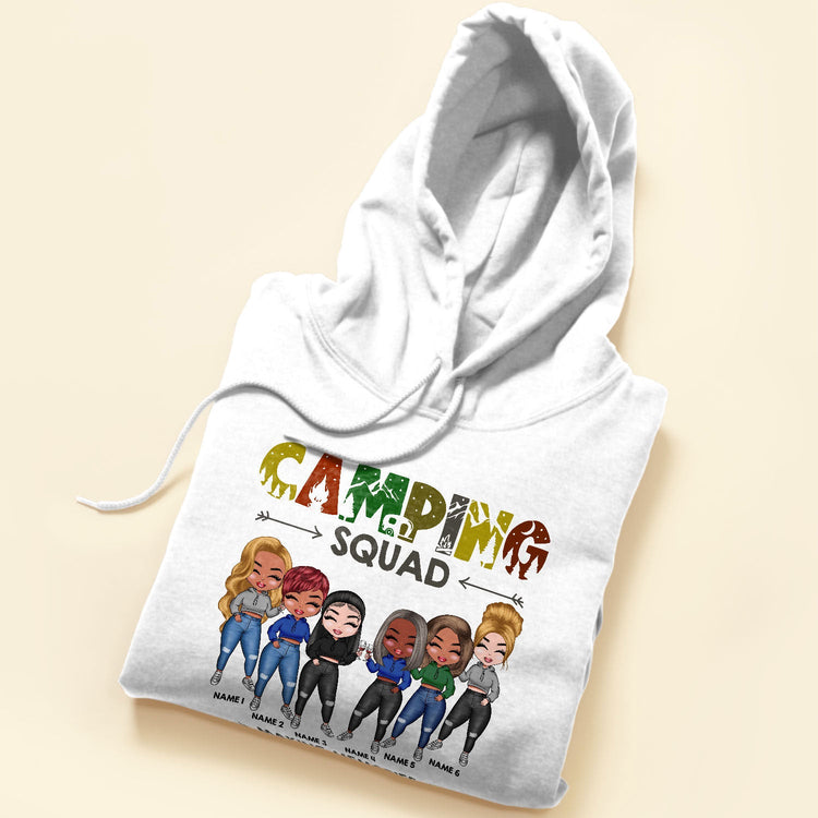 Camping Squad Making Memories - Personalized Shirt - Gift For Camping Lovers