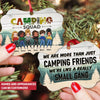 Camping Squad - Personalized Two-Sided Aluminum Ornament - Christmas Gift For Camping Lovers