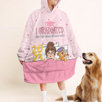 Can I Go Back To Bed Now - Personalized Oversized Blanket Hoodie