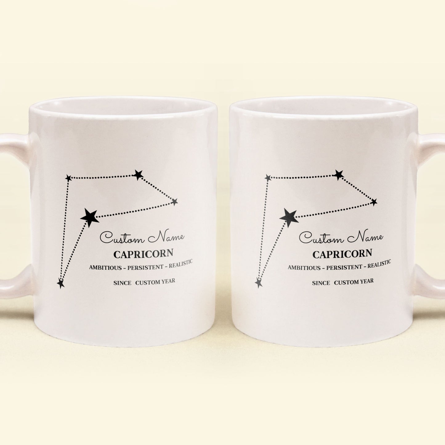 Capricorn Mug - Personalized Mug - Birthday Gift For Friends And Family