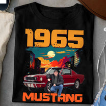 Car Vintage Tee - Personalized Photo Shirt