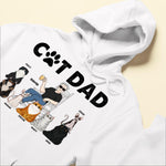 Cat Dad - Personalized Shirt - Birthday, Funny, Father's Day Gift For Husband, Dad, Grandpa, Cat Lover, Cat Owner
