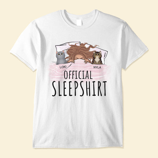 Cat-Lovers-Official-Sleepshirt-Shirt-Gift-For-Cat-Mom