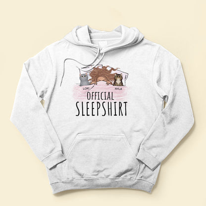 Cat-Lovers-Official-Sleepshirt-Shirt-Gift-For-Cat-Mom