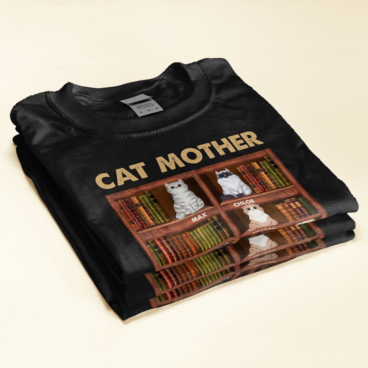 Cat Parents Book Lovers - Personalized Shirt - Birthday Gift For Cat Mom, Cat Dad
