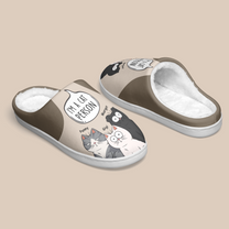 Cat Person - Personalized Slippers