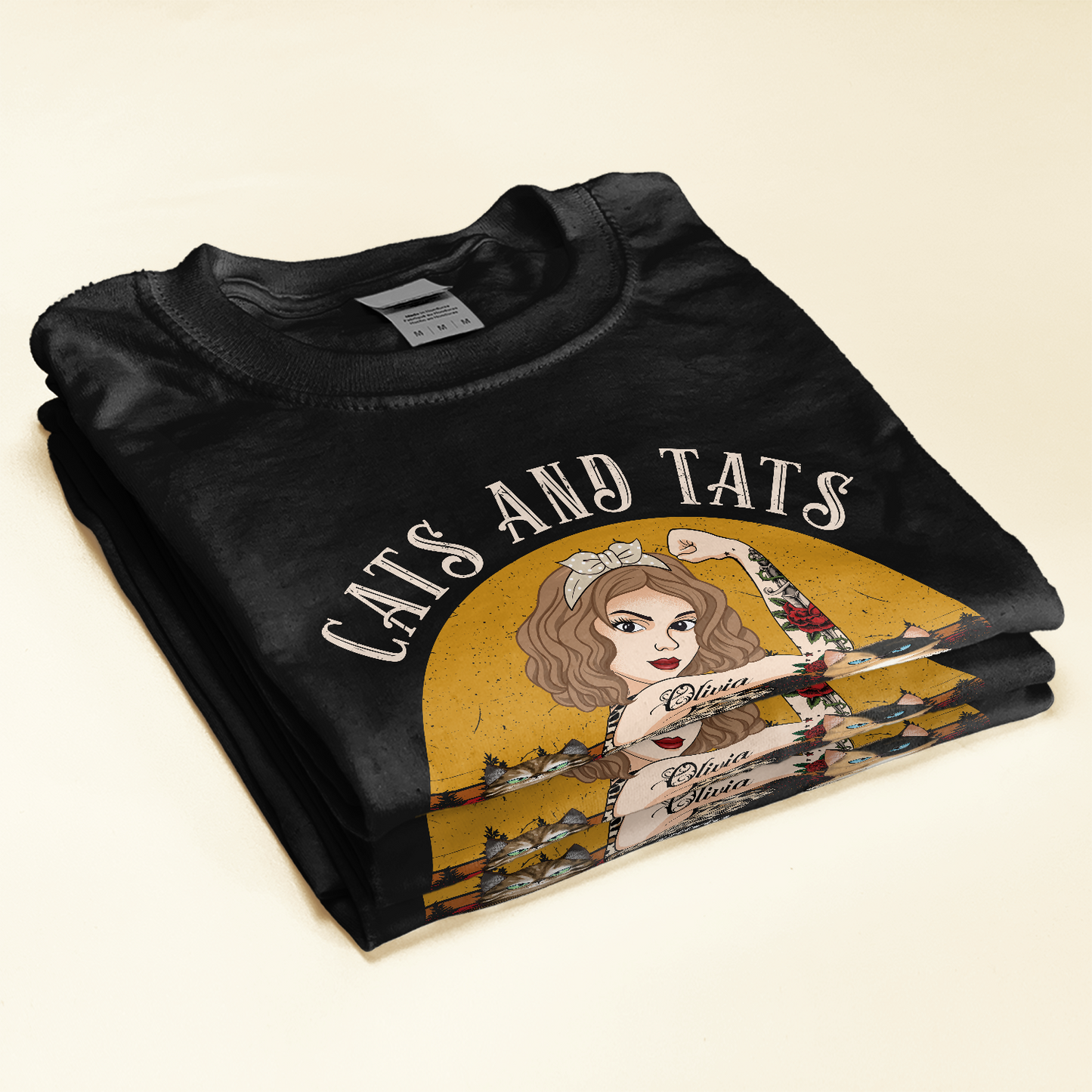 Cats And Tats - Personalized Shirt