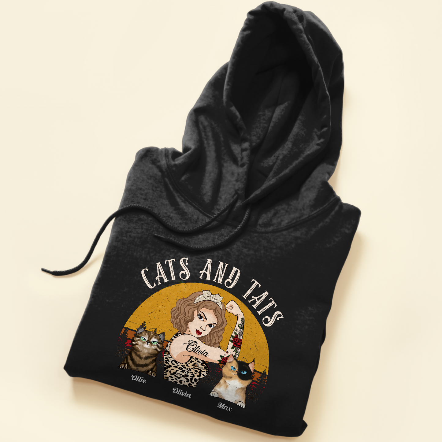 Cats And Tats - Personalized Shirt