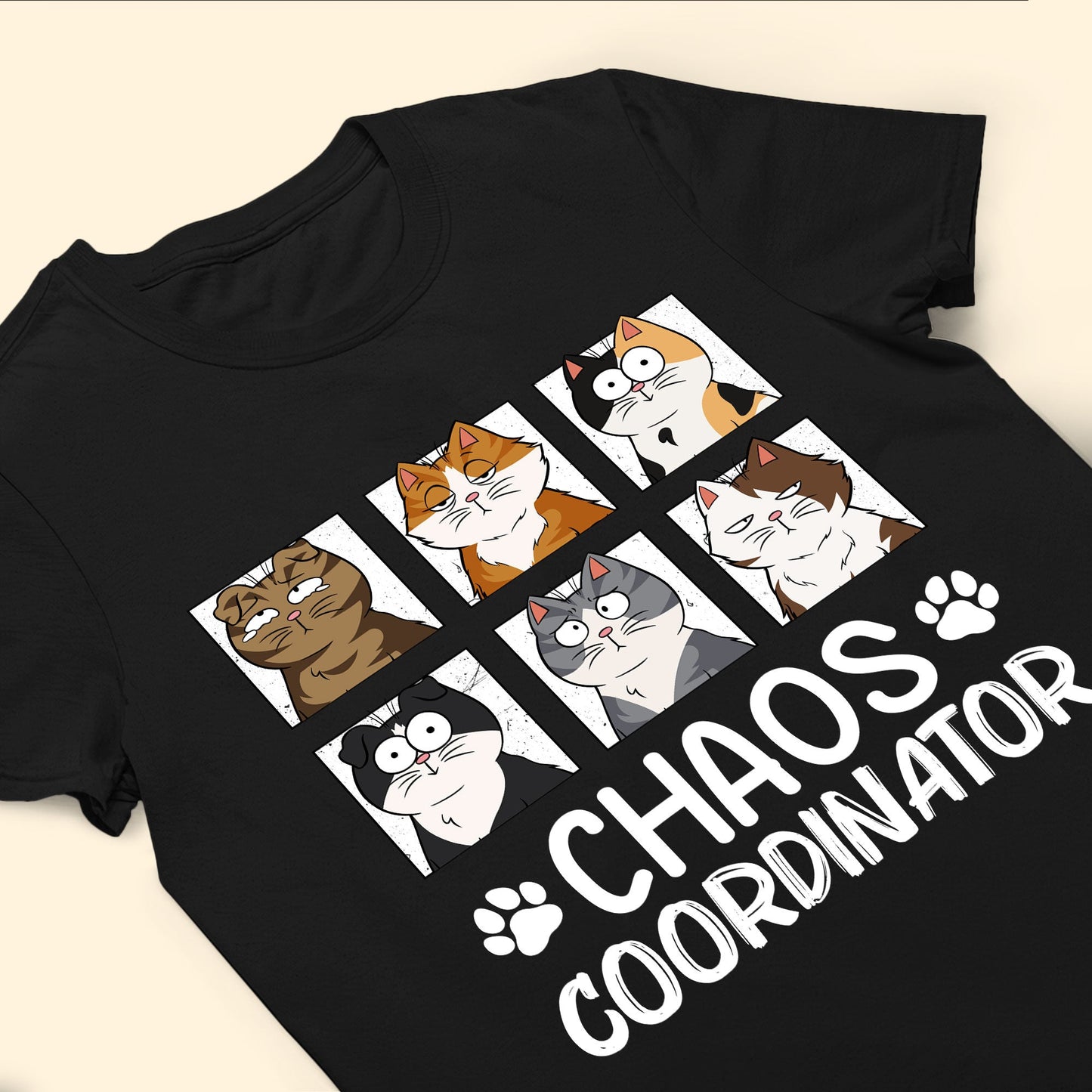 Chaos Coordinator - Cat Version - Personalized Shirt